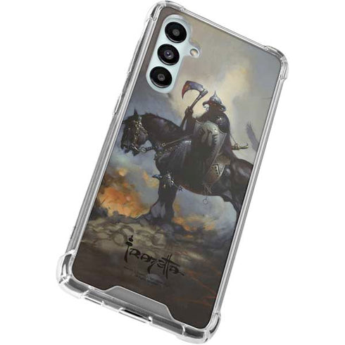 Death Dealer on Horseback by Frazetta Galaxy A16 5G Clear Case